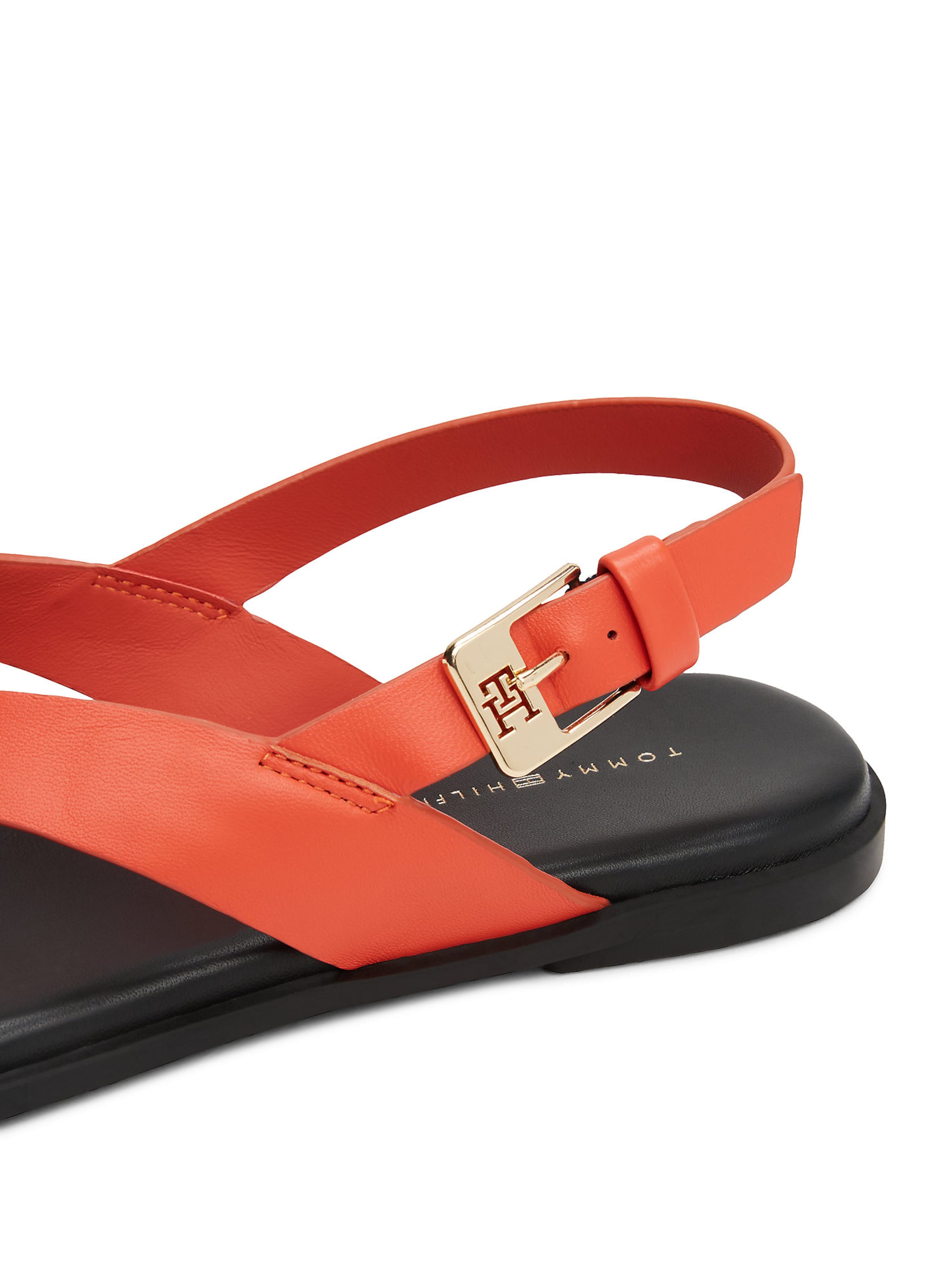 TOMMY HILFIGER Teenslipper in Oranje