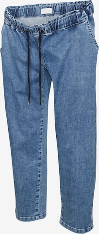 MAMALICIOUS Jeans 'STONE' in Blauw: voorkant