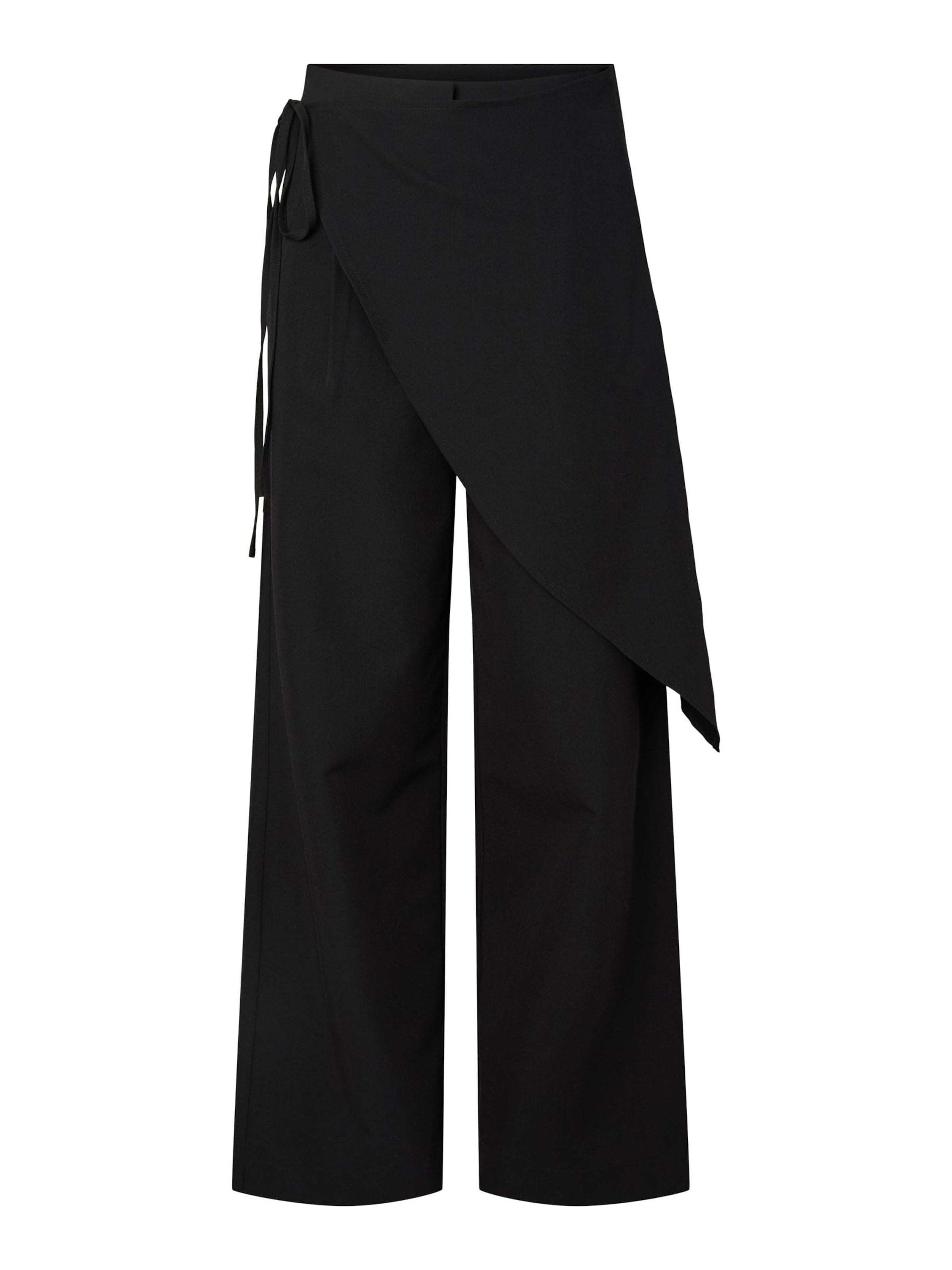 PIECES Hose 'PCJossaline' in schwarz, Produktansicht