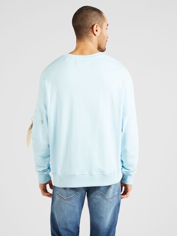 Sweat-shirt ALPHA INDUSTRIES en bleu