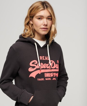 Superdry Sweatshirt in Grau: predná strana