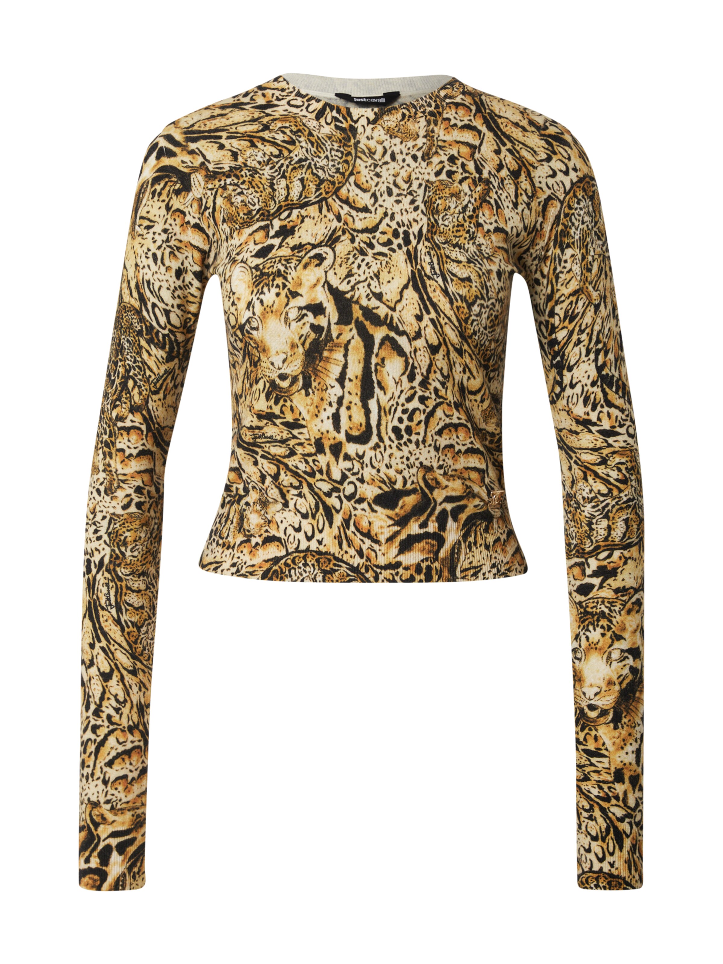 Pull-over 'MAGLIERIA' Just Cavalli en jaune : devant