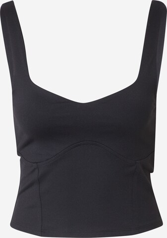 Top di Abercrombie & Fitch in nero: frontale