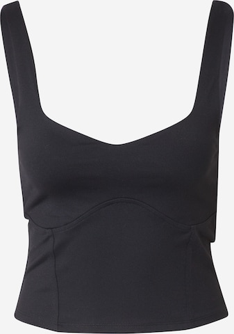 Abercrombie & Fitch Top in Black: front