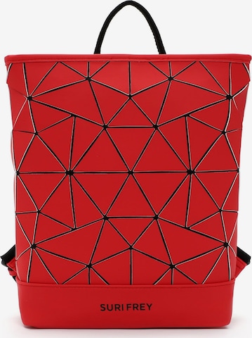 Zaino 'Jessy-Lu' di Suri Frey in rosso: frontale