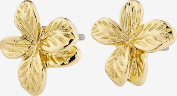 Boucles d'oreilles 'Charmaine' Pilgrim en or : devant