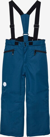 COLOR KIDS Regular Workout Pants in Blue: front