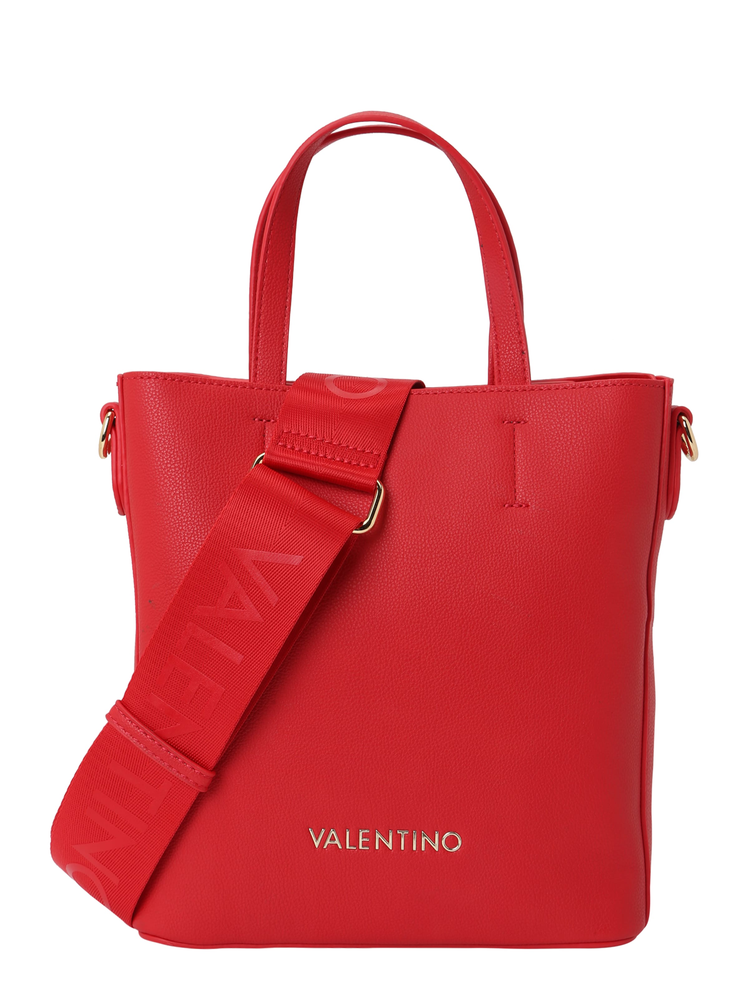 VALENTINO Дамска чанта в червено: отпред