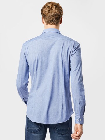 BOSS Slim fit Overhemd 'Ronni' in Blauw