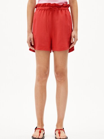 ARMEDANGELS Loosefit Broek in Oranje: voorkant