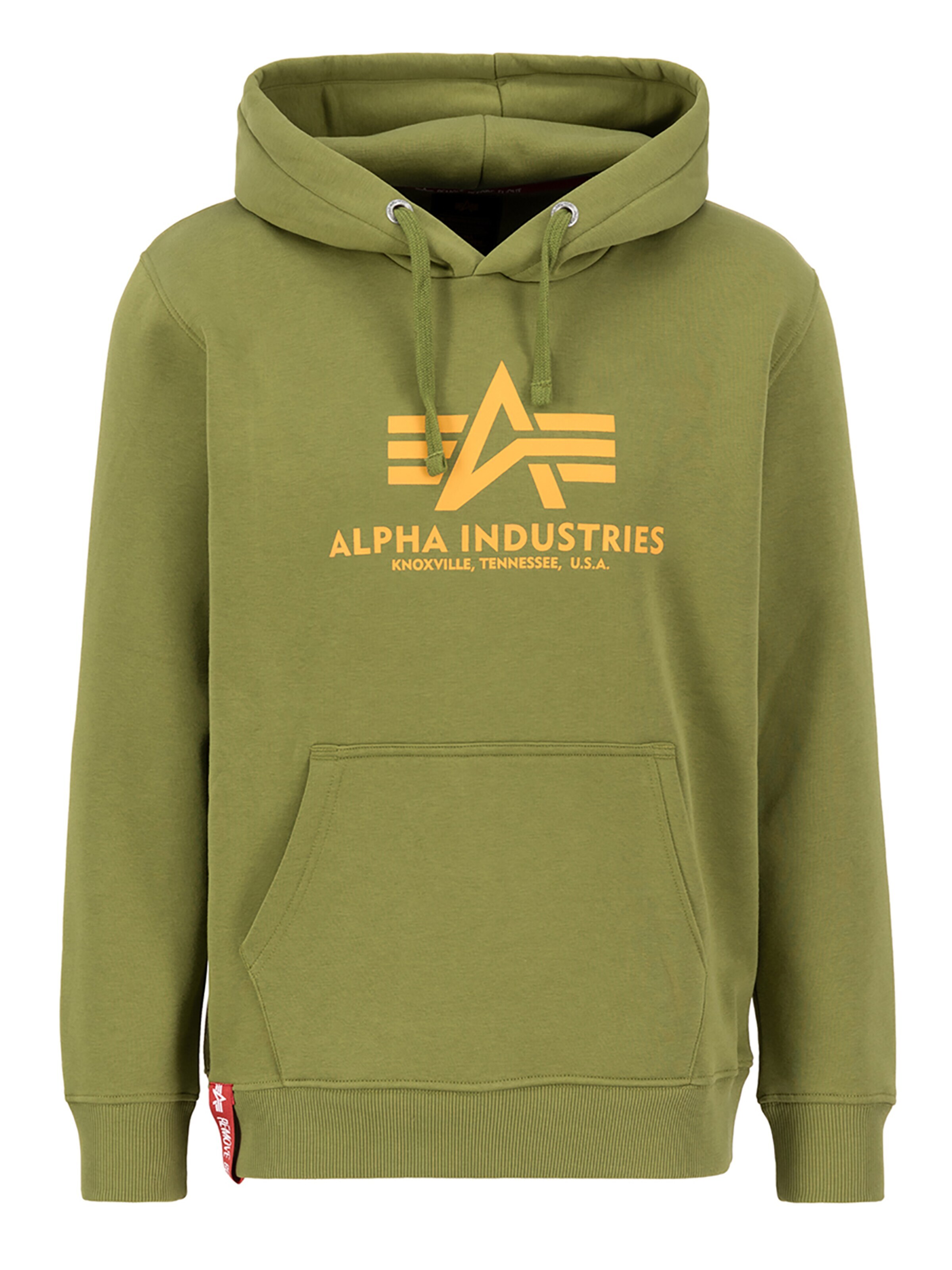 ALPHA INDUSTRIES Mikina – zelená