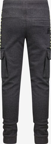 Retour Jeans Tapered Trousers 'Simon' in Grey