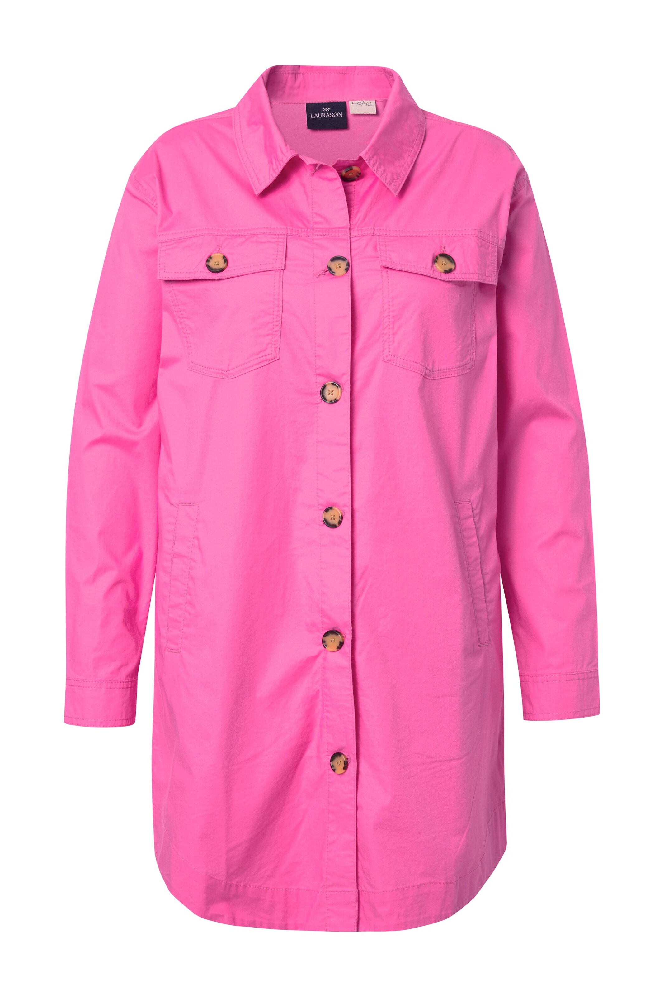 LAURASØN Blouse in Pink: front