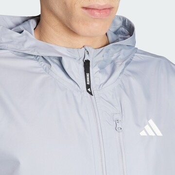 ADIDAS PERFORMANCE Athletic Jacket 'Own the Run' in Grey