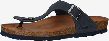 ROHDE Mules in Blue: front