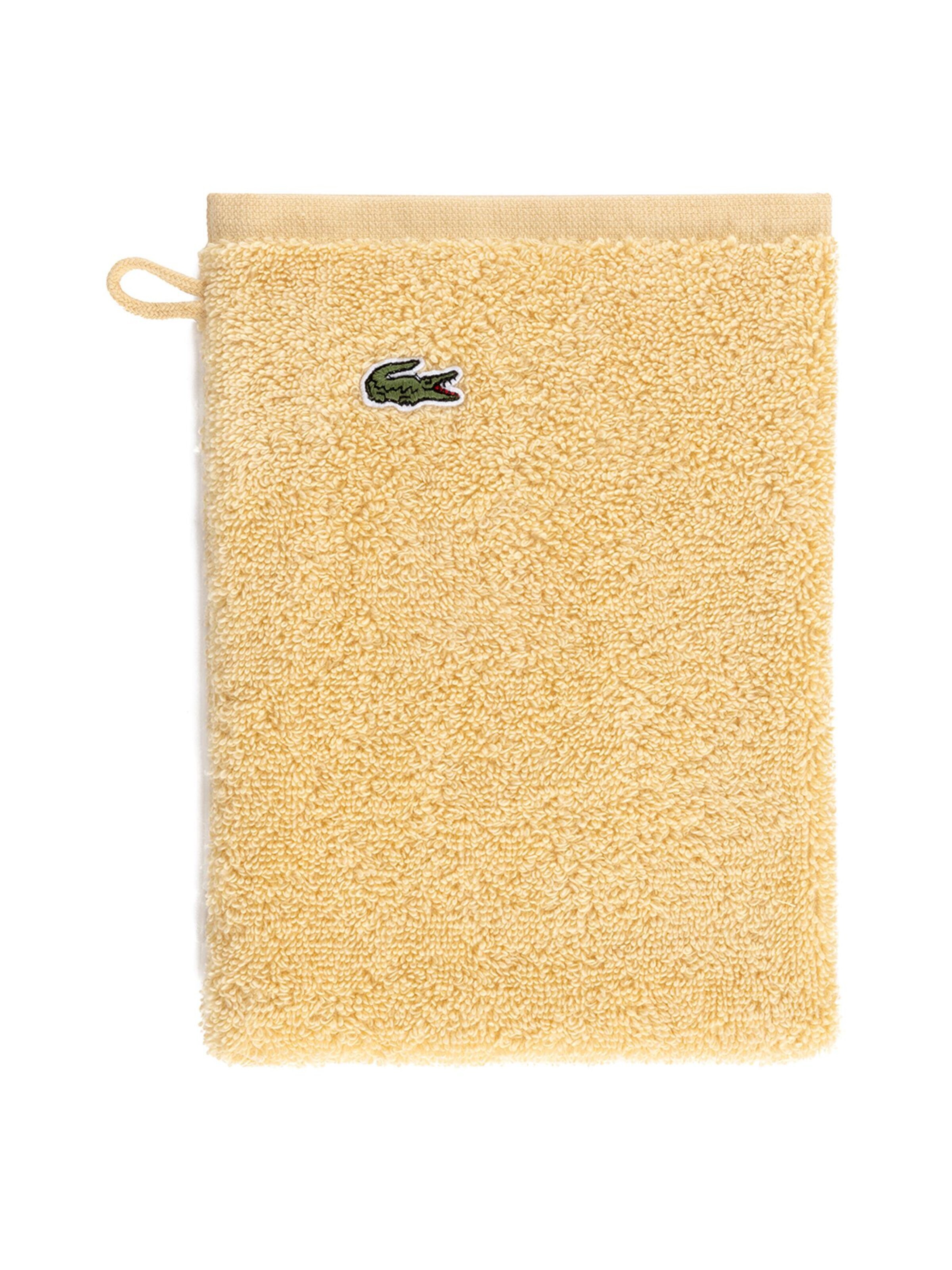 LACOSTE Handtuch 'LLECROCO'‌‌‌‌‌‌ in Beige