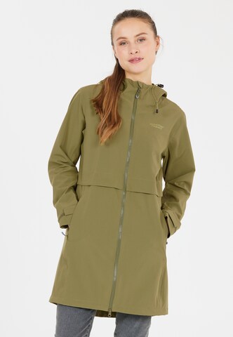 Weather Report Winterparka 'Dayton' in Groen: voorkant
