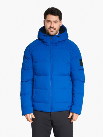 ZIENER Outdoorjacke 'TYRES-Z' in Blau: Vorderseite