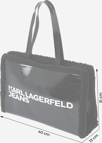 KARL LAGERFELD JEANS Shopper i sort