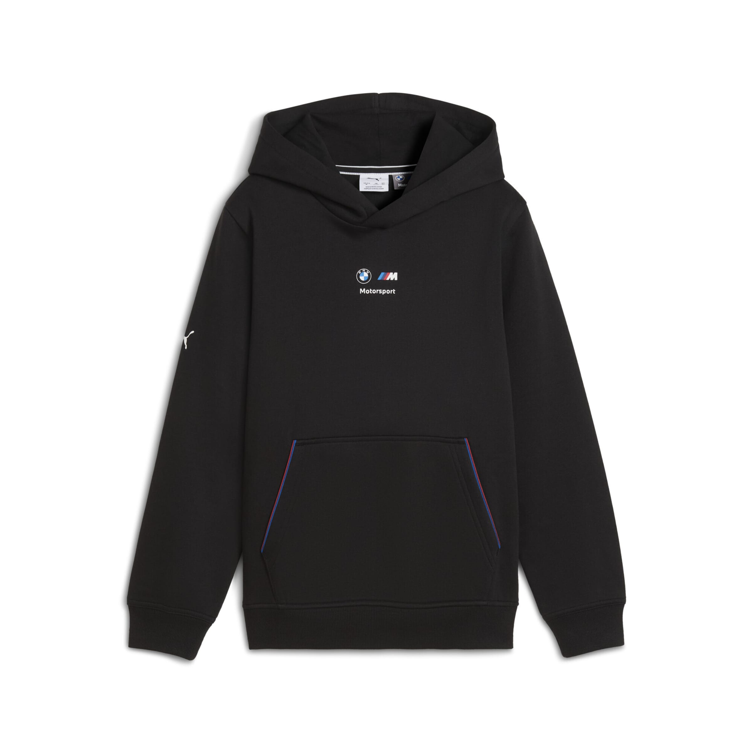 PUMA Regular Sweatshirt 'BMW M Motorsport' in Schwarz: Vorderseite