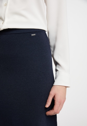 DreiMaster Klassik Skirt 'Wais' in Blue