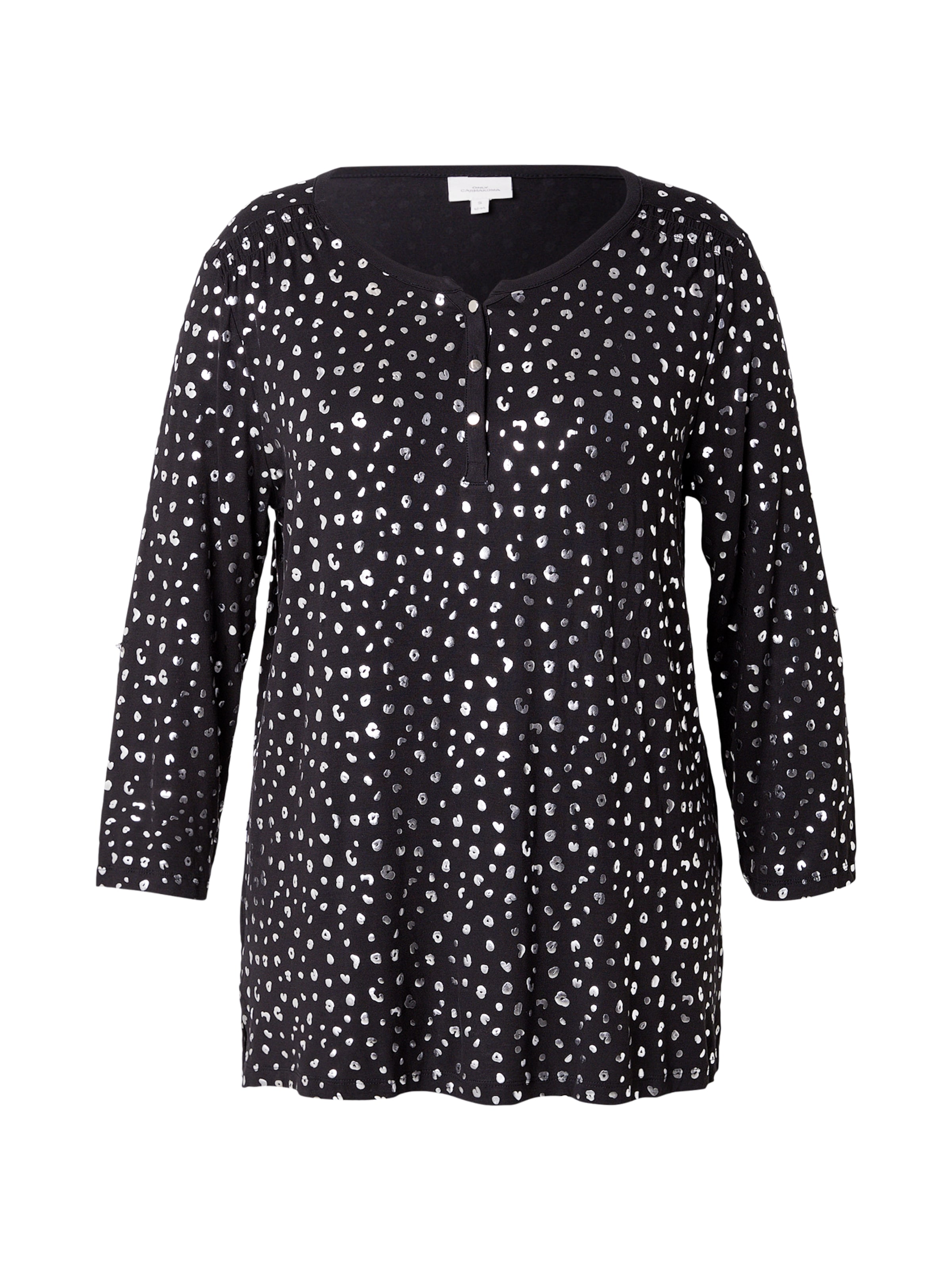 Maglietta 'CARERIN' di ONLY Carmakoma in nero: frontale