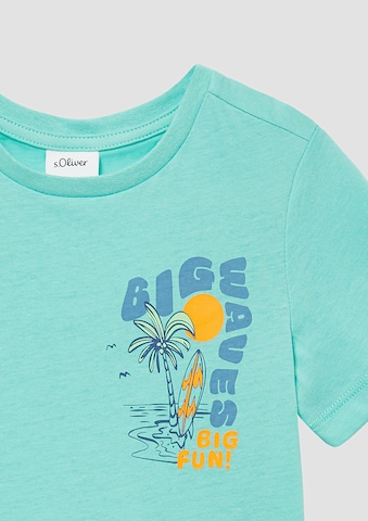 s.Oliver Shirt in Blauw