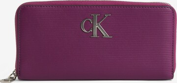 Porte-monnaies Calvin Klein Jeans en violet : devant