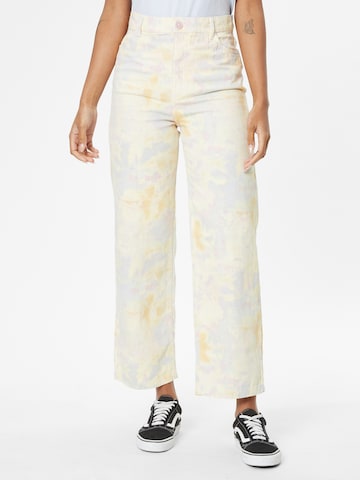 Loosefit Pantalon Monki en mélange de couleurs : devant