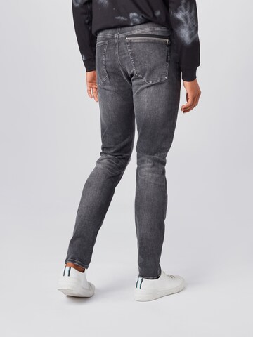 Calvin Klein Jeans Ozke Kavbojke | siva barva