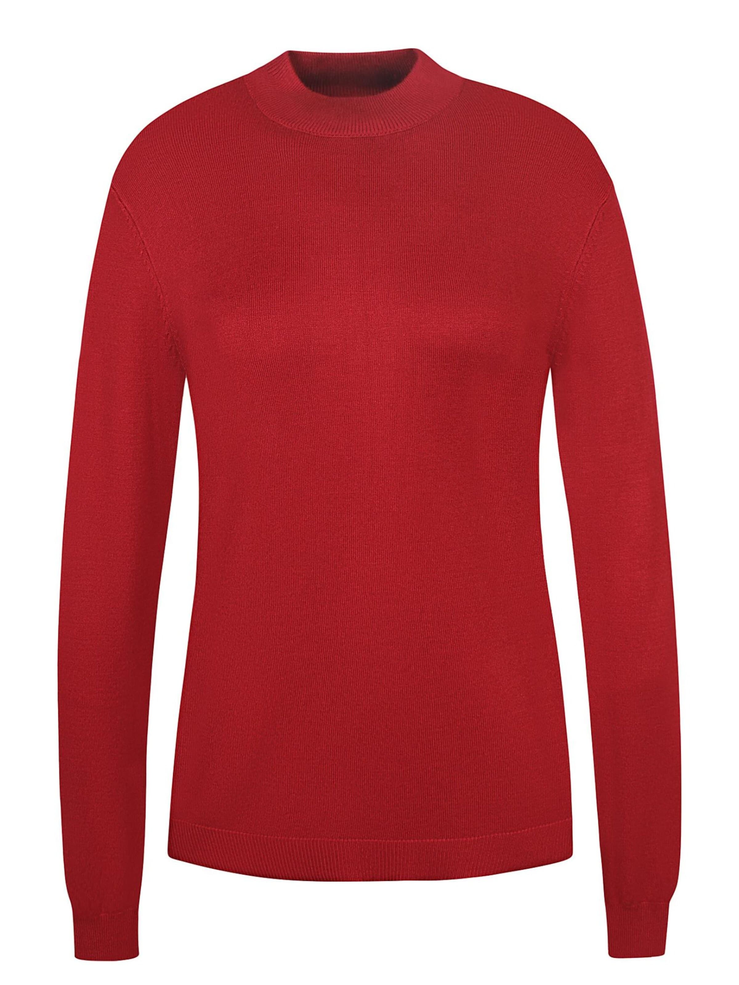 ze-ze Pullover 'Norma 341'‌‌‌ in Rot: Vorderseite
