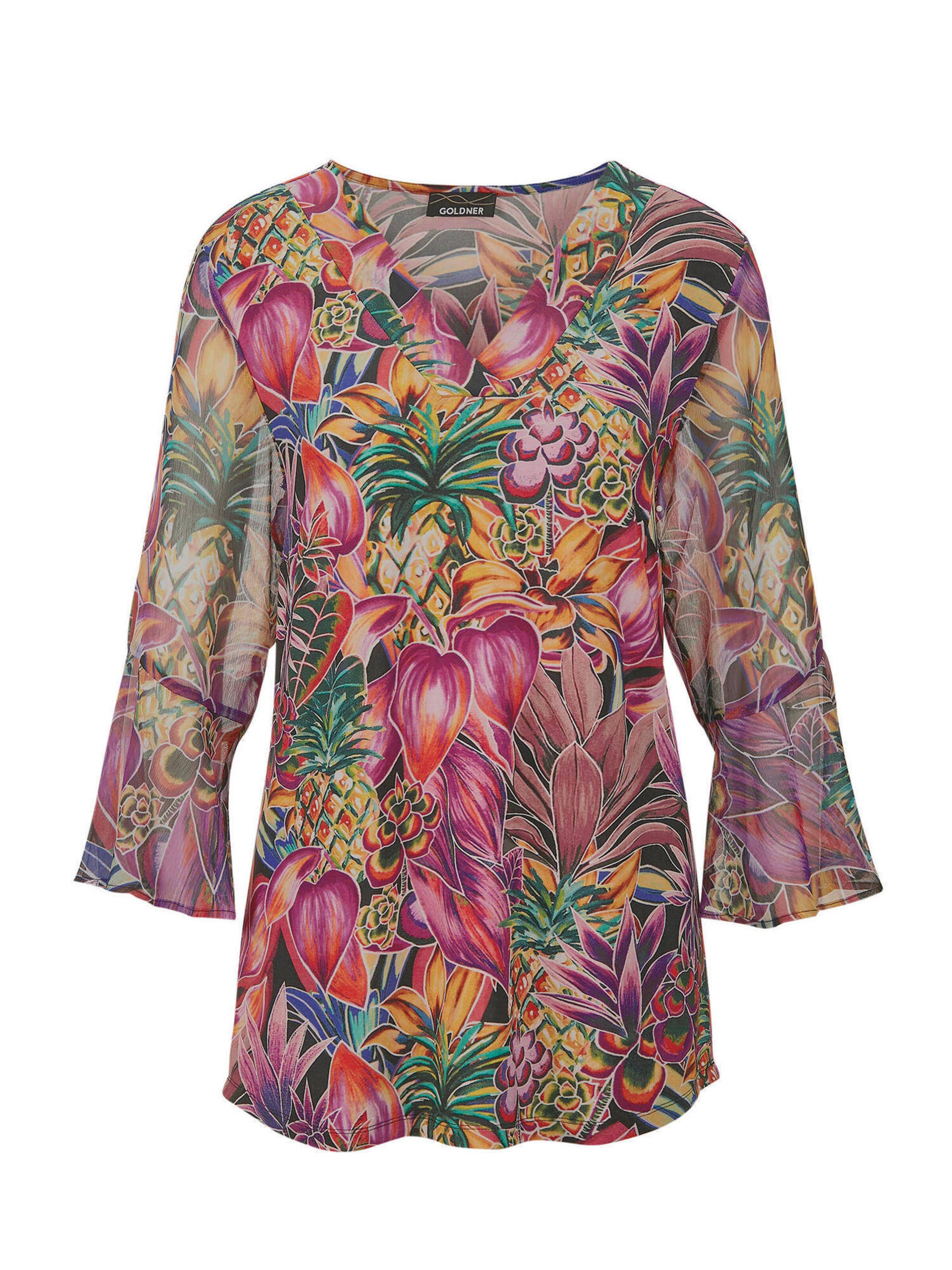 Chemisier Goldner en mélange de couleurs : devant