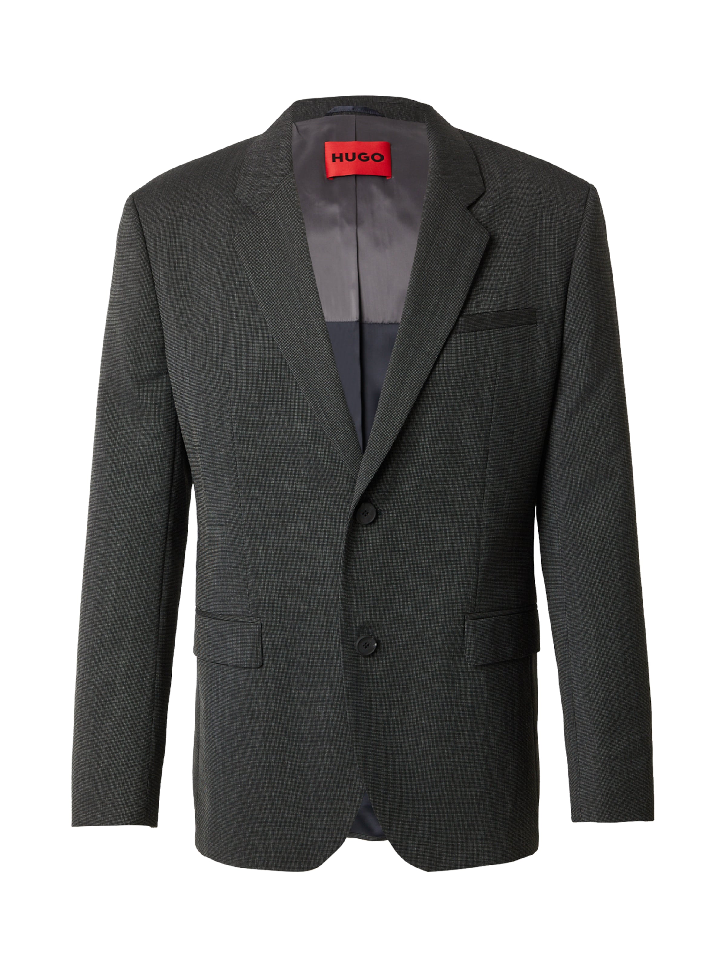 HUGO Regular fit Business-colbert 'Kris231X' in Grijs: voorkant