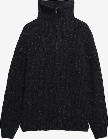 ARMEDANGELS Troyer TWEED in Schwarz: Vorderseite