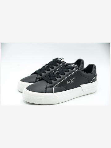 Pepe Jeans - Calzado deportivo 'Pepe Jeans Allen Low' en negro