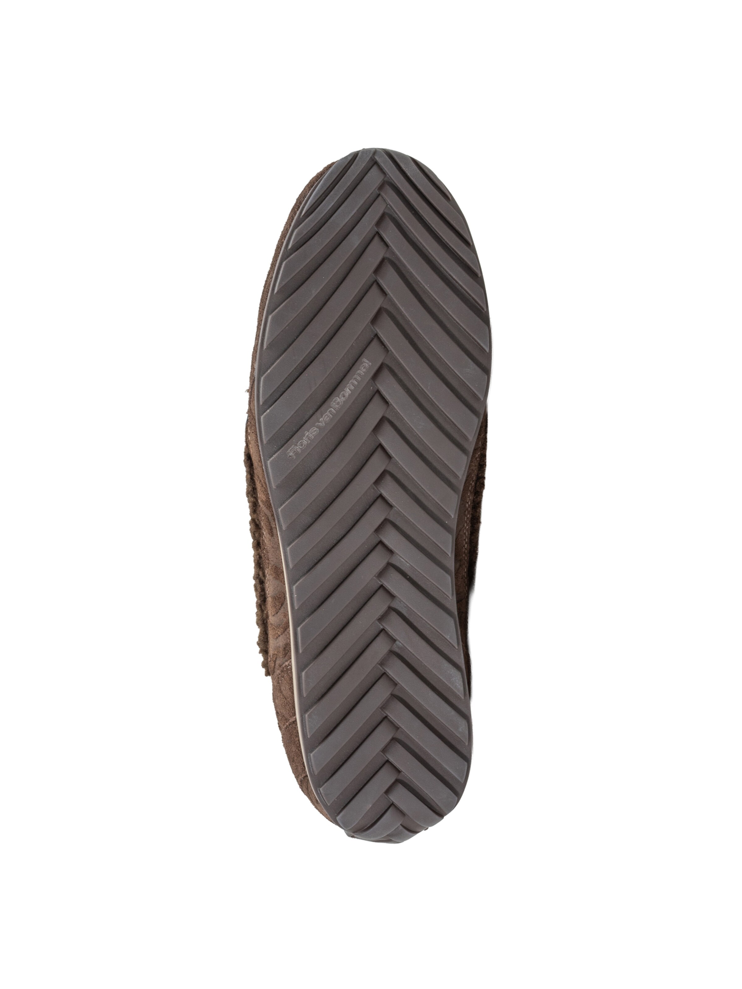 Baskets basses 'Illvi 01' Floris van Bommel en marron