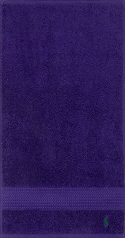 Ralph Lauren Home Towel 'Polo Player' in Purple