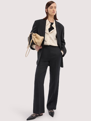 Trussardi - Pierna ancha Pantalón en negro