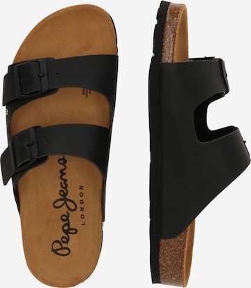 Pepe Jeans Pantoletter 'OBAN' i svart