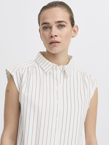 Camicia da donna ' IHZAX ' di ICHI in bianco