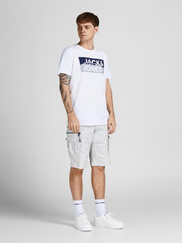 JACK & JONES - Regular Calças cargo 'Dex' em cinzento