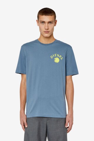 DIESEL - Camisa em azul: frente