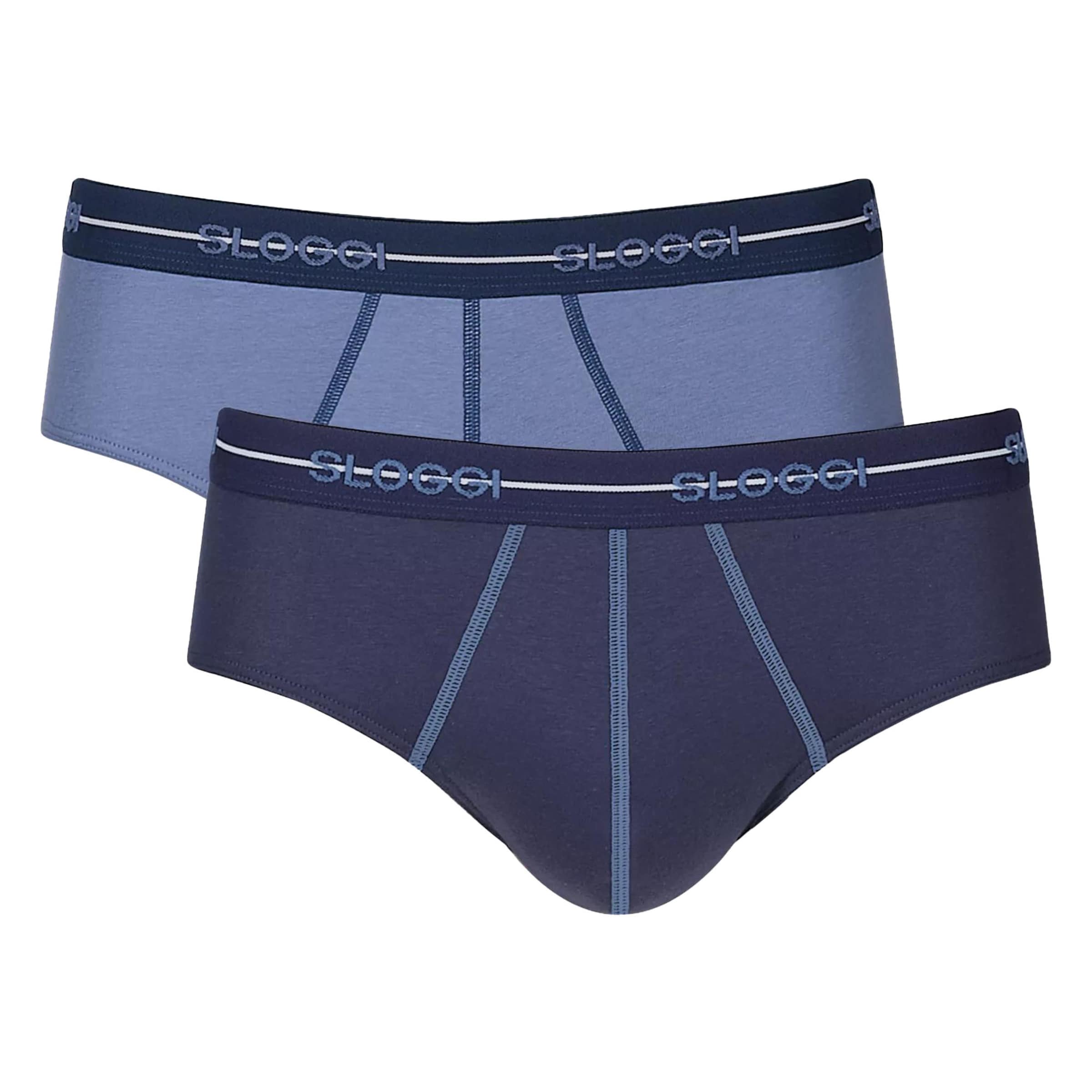 SLOGGI Slip in Blauw: voorkant