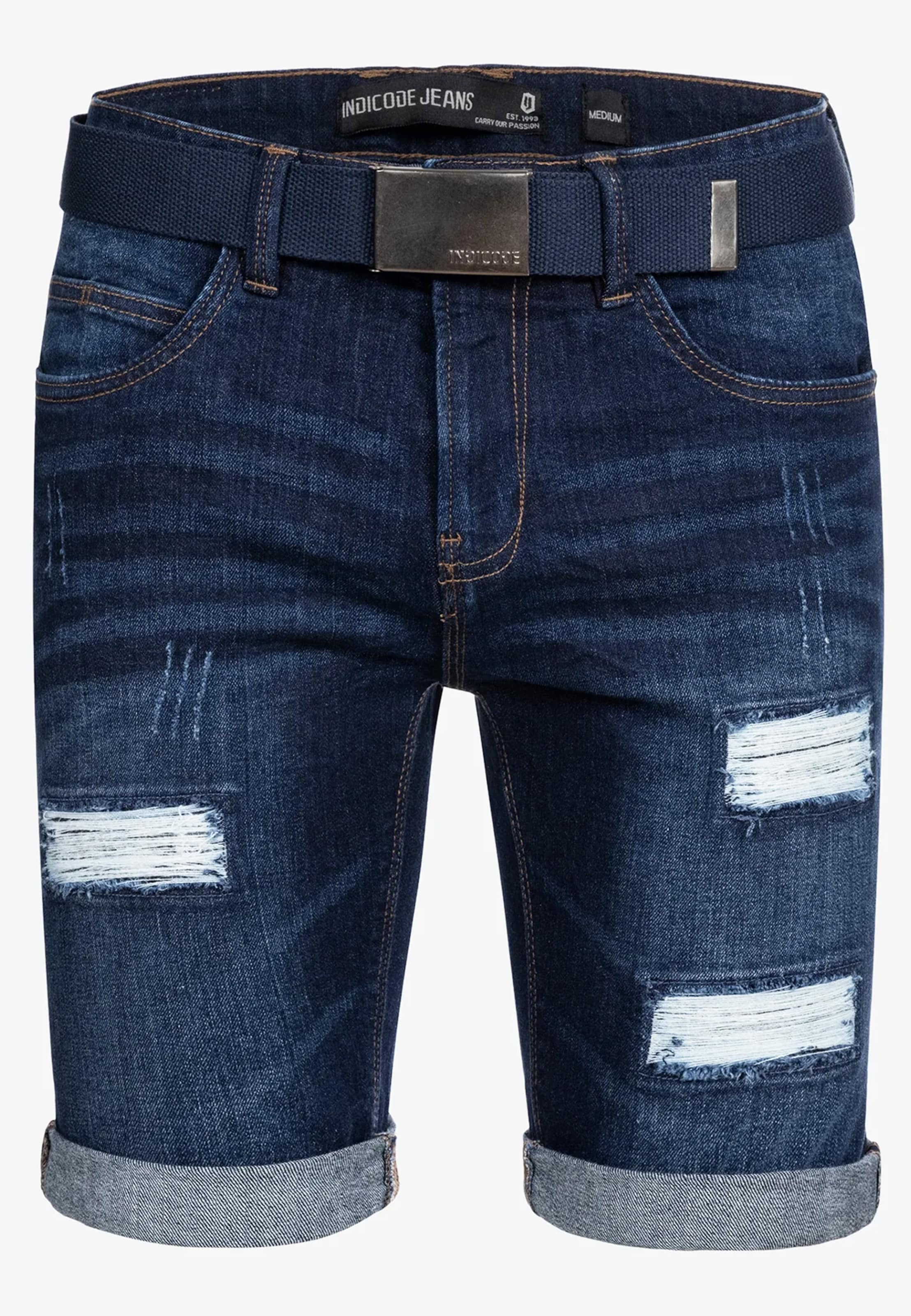 INDICODE JEANS Jeans 'Caden' in Blue: front