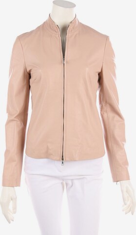 Bongenie Grieder Lederjacke S in Beige: predná strana