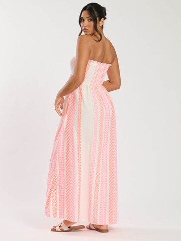 Robe d’été South Beach en rose