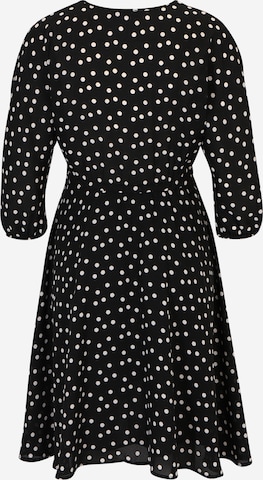 Robe-chemise 'MILLY' Attesa en noir