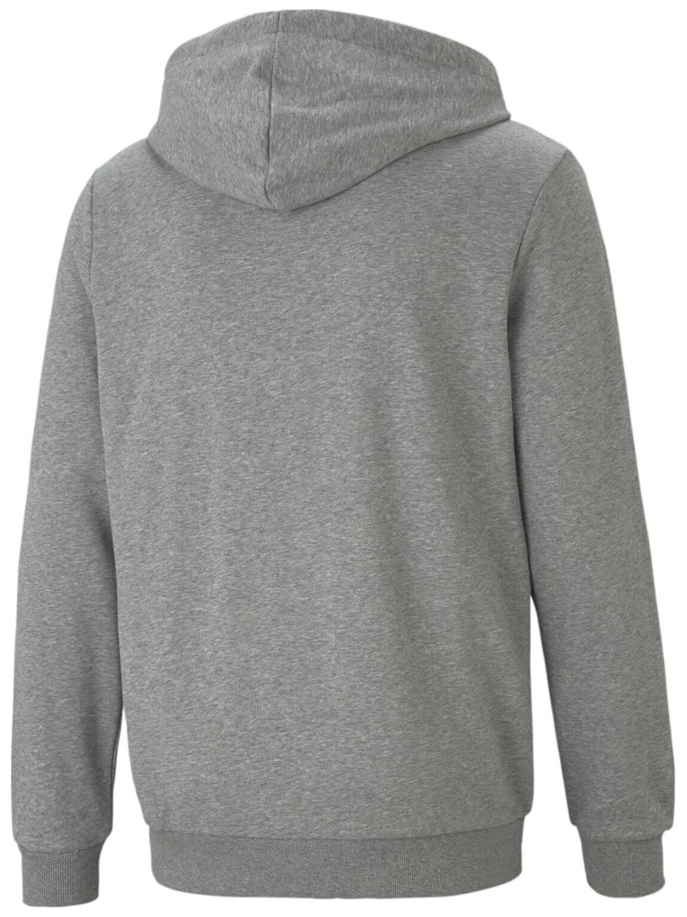 Giacca di felpa 'Puma Essentials Logo' di PUMA in grigio