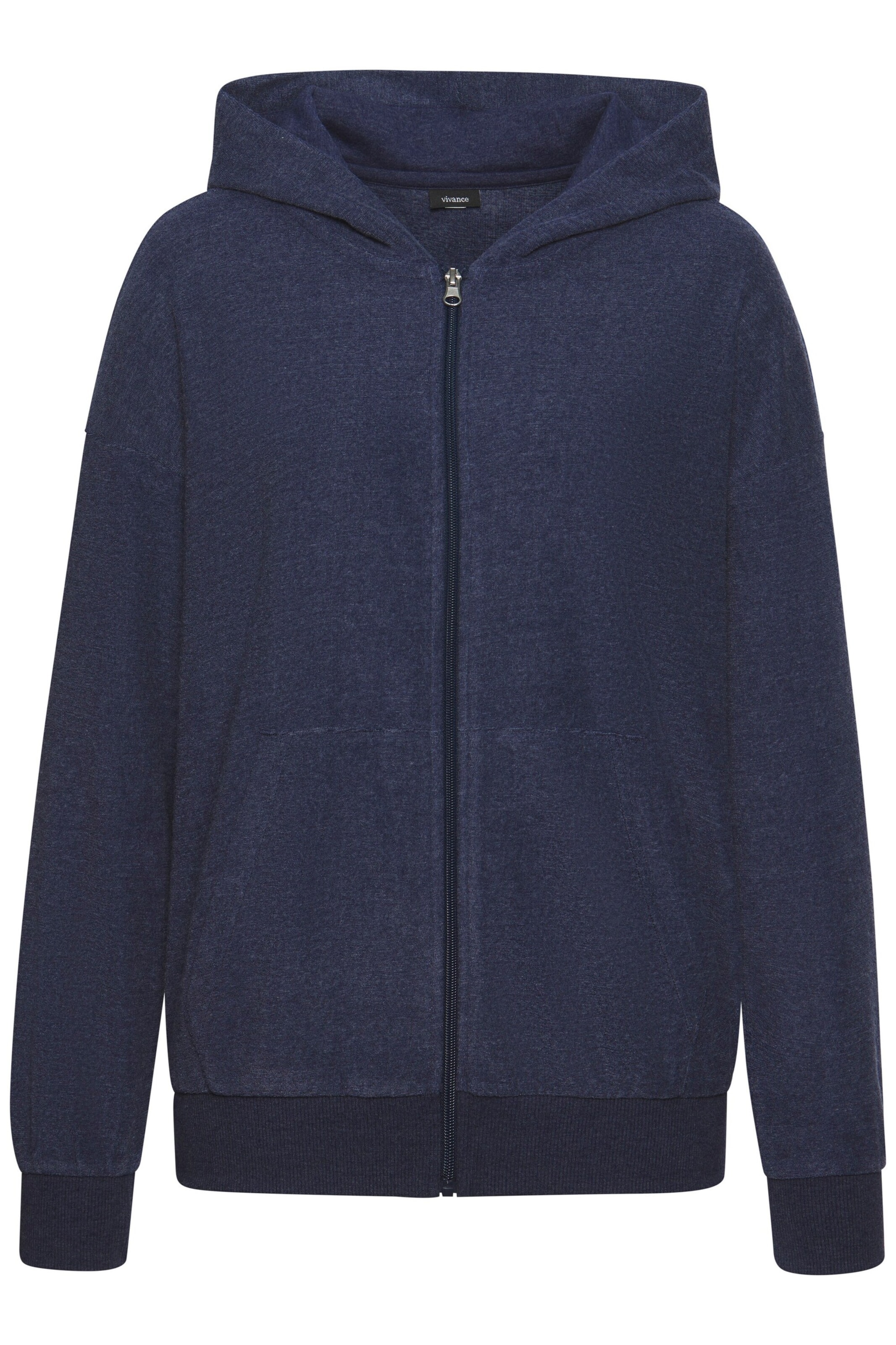 VIVANCE Sweatjacka i blå: framsida
