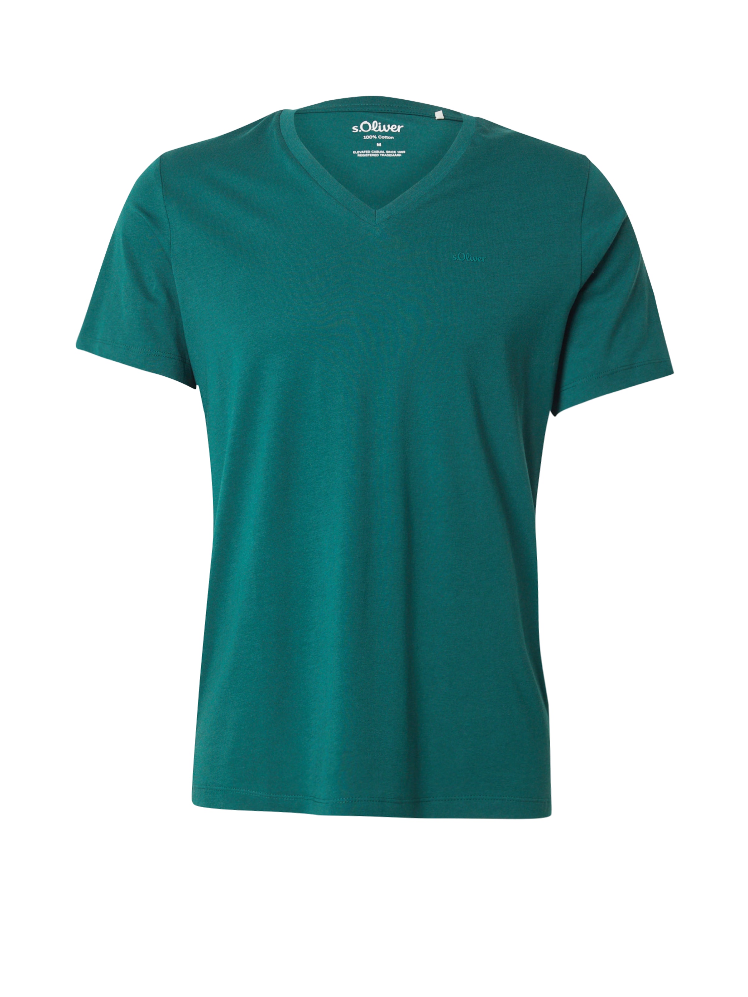 s.Oliver - Camiseta en verde: frente